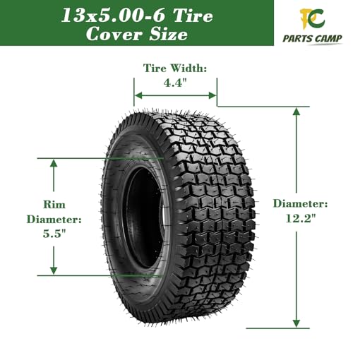 Parts Camp 13x5.00-6 Tire and Inner Tube Sets with TR13 - size: 13x5.00-6
