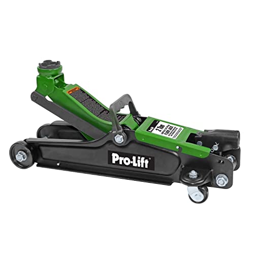 Pro-LifT F-757G 2 Ton Floor Jack - Car Hydraulic Trolley Jack Lift with 4000 Lbs Capacity for Home Garage Shop, Green - color: Green, style: Trolley Jack