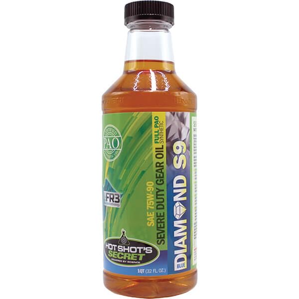 Hot Shot's Secret Blue Diamond S9 75W-90 Gear Oil, 32 oz