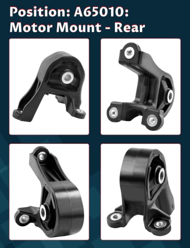 Engine & Transmission Mount Set for 2007-2011 CR-V 2.4L 4WD - size: 2007-2011 H-onda CR-V 2.4L 4WD
