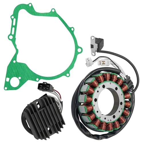 Caltric Stator and Regulator Rectifier with Gasket Compatible With Yamaha V Star 650 Xvs650 Custom 2004-2016