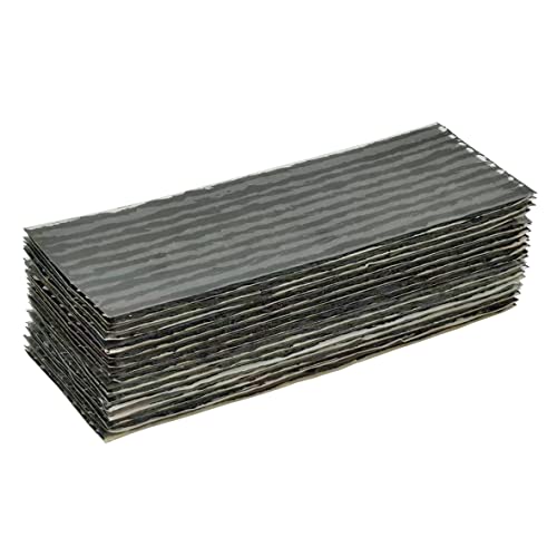 TS-235D150 Tire Repair Strings 150pcs, Tire Repair Plugs 200 x 3.5 mm / 8" x 0.14" Thin Black Rubber Strips for Car, Bike, UTV, ATV - color: Black, size: 8" x 0.14" 150 pcs
