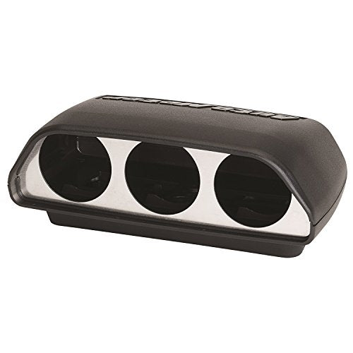 Auto Meter 5288 Black 2-1/16" Universal Dash Top Triple Gauge Mount