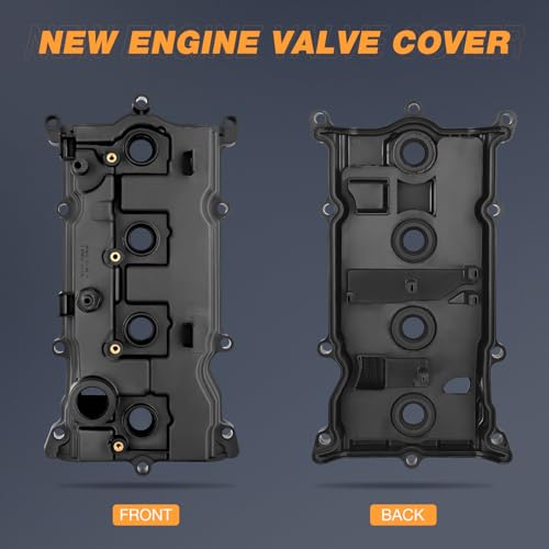 Nilight Engine Valve Cover with Gasket for Nissan, Replace# 132643KY0A - size: for Nissan Altima 2014-2017, Rogue 2014-2016