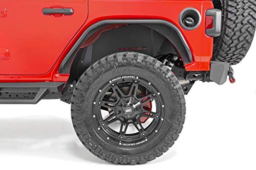 Rough Country 94 Series One-Piece Aluminum Wheel - 20x10, 6x5.5"/6x135mm Bolt Pattern, 18mm Offset, Matte Black