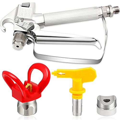 Chumia Airless Paint Spray Gun 3600PSI 517 Tip Swivel Joint Parts, 6 Sets