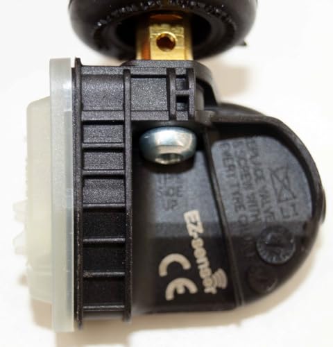 Schrader TPMS Solutions 33500 EZ-Sensor® 314.9 MHz, 315 MHz, 433 MHz Programmable TPMS Sensor w/Fixed Angle Snap-in Valve. Must Be Programmed with Schrader Compatible Tool Before Installation (2)