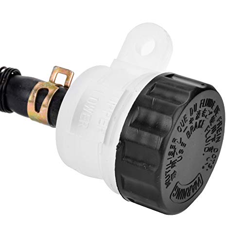 HIAORS Rear Brake Master Cylinder Reservoir for Yerf Dog GX150 150cc Yard Card Go Kart ATC 250R 1982 ATV 110cc 125cc Chinese Dirt Bike Pit Bike Golden - color: Gold