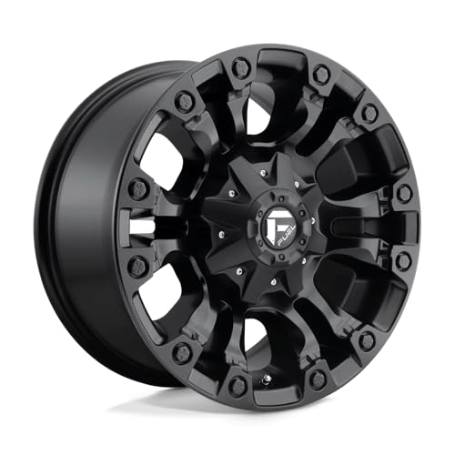 FUEL OFF-ROAD D560 VAPOR 17X9, 8X6.5, 5.04, 1mm MATTE BLACK - D56017908250 - color: MATTE BLACK, size: 17X9, 8X6.5, 5.04, 1mm