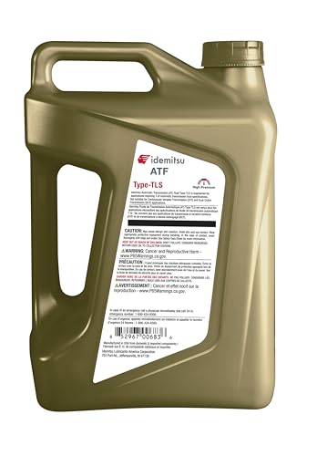 Idemitsu ATF Type TLS (T-IV) Transmission Fluid – 5 Qt, Case of 4 - size: 5 Quart, style: 4 Pack