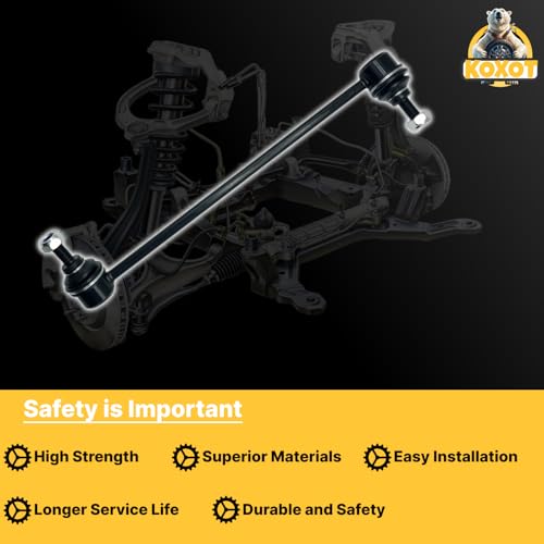 BMW 2008-13 128i 135i | 2006-11 323i | 2007-13 328i 335i | 2007-13 328i 335i | 2009-11 335d | 2013용 전면 스웨이 바 링크 K750002 K750003 스태빌라이저 링크 서스펜션 키트 2개 --2015 X1 | 2009-16 Z4 | 2006 325i 330i - size: K750002 K750003