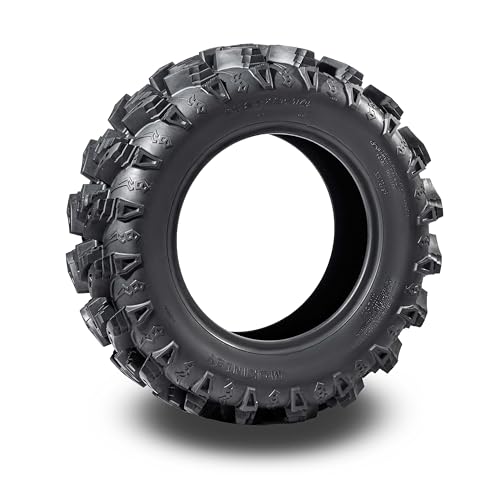 MCKINLEY UTV ATV Tires 27X9-12 6PR Super Mud 27X9X12 All Terrain X611, Set2 - size: 27x9-12