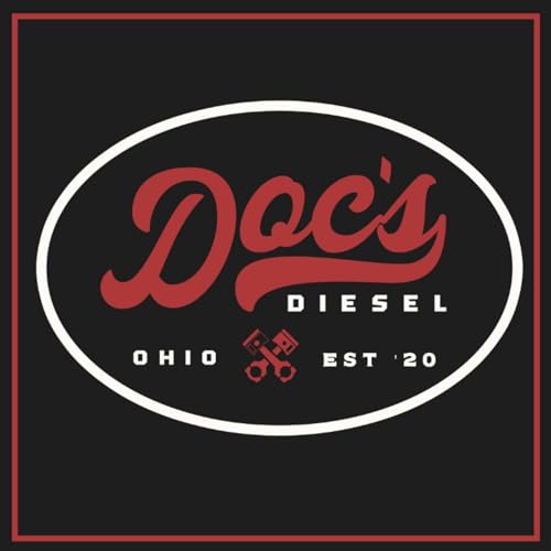 Doc's Diesel Oil Filter D5335 | Compatible with 1989-2024 RAM 6.7L Cummins 2500, 3500, 4500, 5500, RAM 5.9L Cummins 2500, 3500, 4500, 5500 1989-2007.5 | Replaces 05083285AA (Pack of 2) - size: 2-Pack