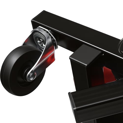 PENSUN 40" Foldable 2-in-1 Rolling Car Creeper/Seat, Steel Z Garage Rolling