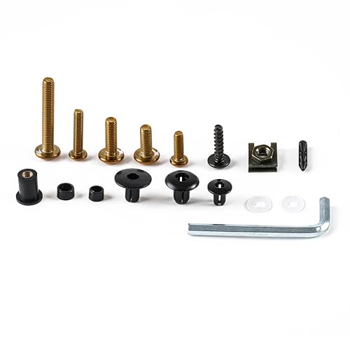 Fairing Bolt Kit for Honda CBR1000RR 2004-2011 Body Kits Screws Nuts-Gold - color: Gold