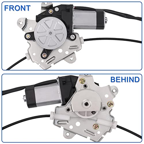 Obaee Window Regulator with Motor Front Right Passenger Side, OE 741-349 - size: Front Right Passenger Side