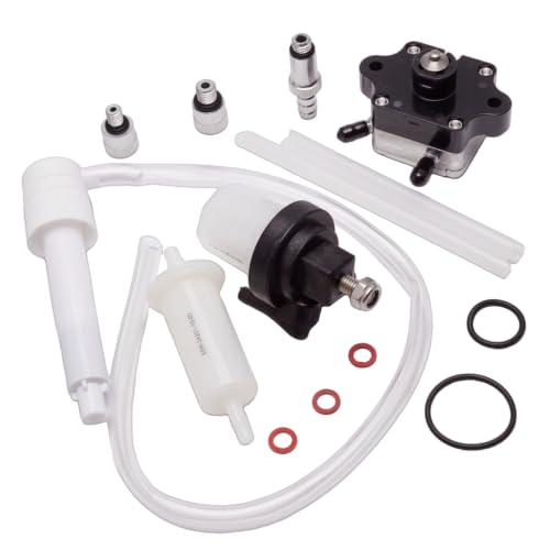 66M-24410-01 Outboard Fuel Pump Kit for Yamaha 4 Stroke 9.9 15 HP - size: 9.9 15 HP