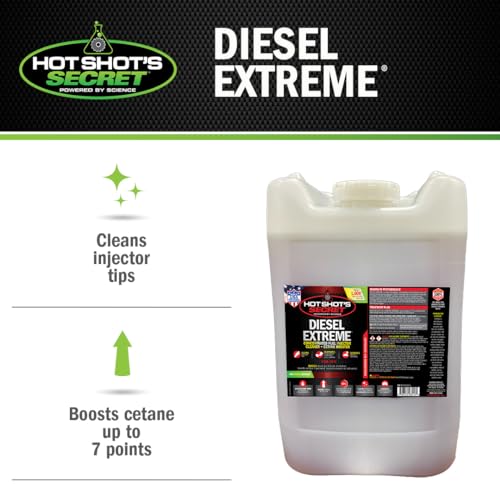 Hot Shot's Secret Diesel Extreme Fuel Additive, 5 Gallon - size: 640 Fl Oz (Pack of 1)