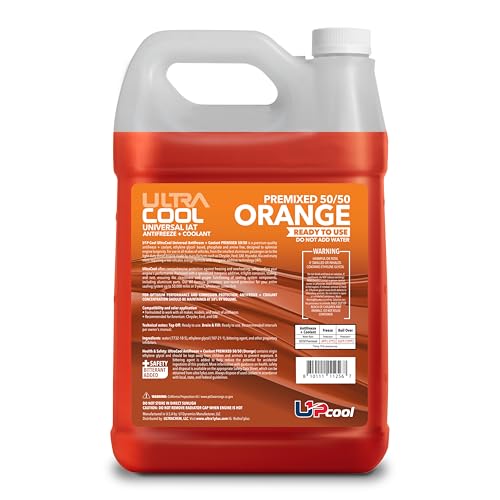 ULTRA 1PLUS UltraCool Orange 50/50 Antifreeze Coolant 1 Gallon