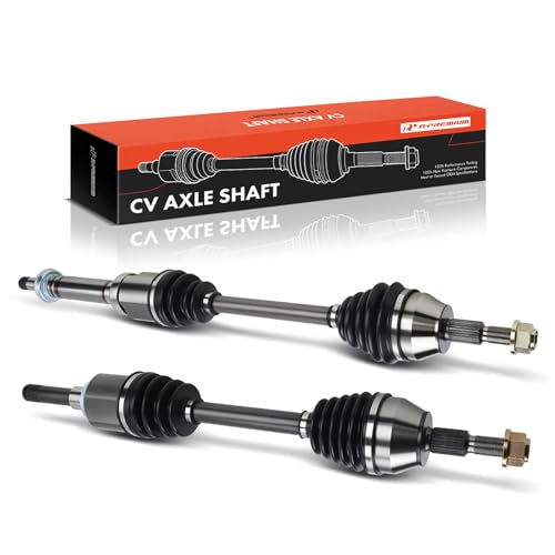 A-Premium Set of 2 Front CV Axle Shaft Assembly - style: Front Driver and Passenger Side