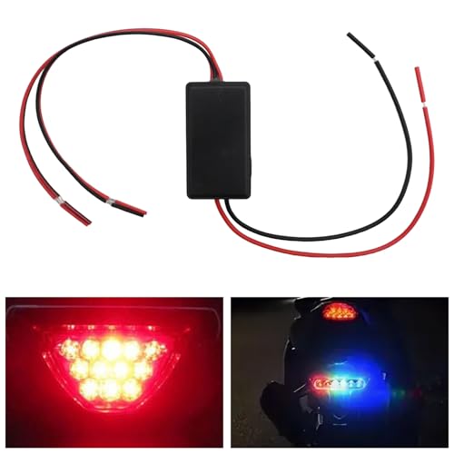 Flash Strobe Controller 12V 24V GS-100C Universal LED Light Flasher for Tail Brake Turn Clearance Lights, Car Truck Motorcycle ATV UTV Grille Bumper Warning Light