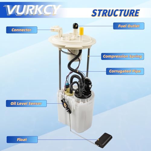 Vurkcy Electric Fuel Pump Assembly Compatible with 2009-2014 Ford F-150