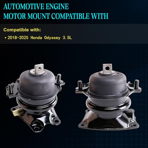 Motor Mount Kit for 2018-2025 Odyssey 3.5L V6 - size: Odyssey 3.5L 2018-2025