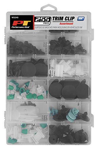 Performance Tool W5249 255pc Volkswagen Trim Clip - style: Volkswagen Trim Clips