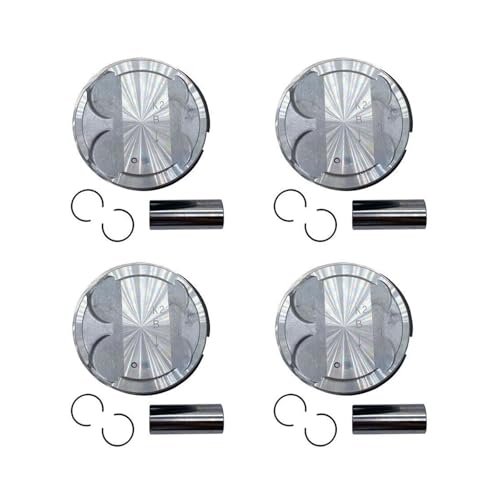 4pcs Piston Ring Kit 23041-2E800 +0.5mm Oversize For Hyundai Kia 2.0L G4NH