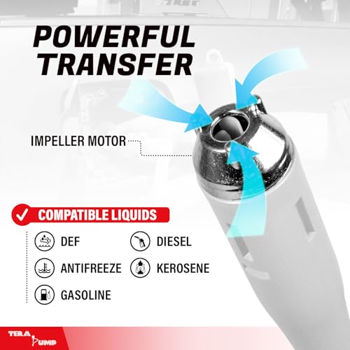 TERA PUMP Automatic Portable Water/Fuel Transfer Stick Pump - style: Transfer Pump