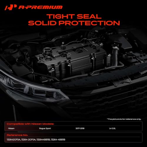 A-Premium Engine Valve Cover with Gasket & Bolts & Cap