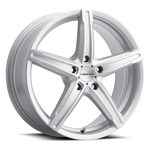 Vision 469 Boost 15x6.5 5x4.5" +38mm Silver Wheel Rim 15" Inch
