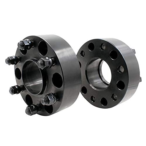 Wheel Accessories Parts 2 Pcs Hub Centric Wheel Spacers Adapters 6x5.5 6x139.7mm 2.00 Inch Thick 78.1mm Hub M14x1.5 14x1.5 Thread Stud Fits Chevy Silverado 1500 Suburban Tahoe | GMC Sierra 1500 Yukon - size: 2" (2 Pack), style: Silverado Sierra 1500 (Hub