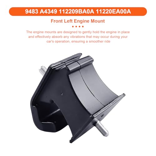 Engine Motor Mount Set & Trans Mount,Replacement for A4349 A4349 - size: Frontier 05-19