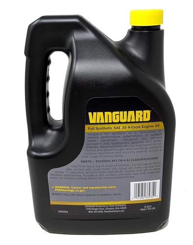 Vanguard 5-Quart SAE 30 Full Synthetic Engine Oil