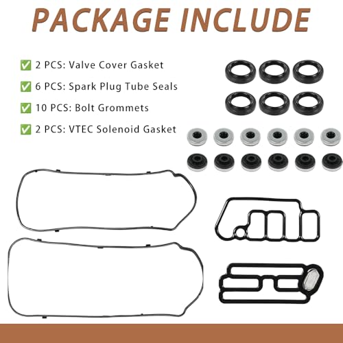 VS50773R Engine Valve Cover Gasket Set with Solenoid Valve Gasket