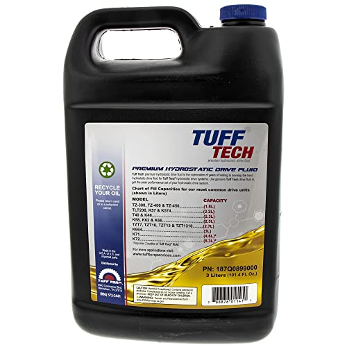 CUB CADET TT-187Q0899000 Tuff Tech Oil 3 Liter Bottle