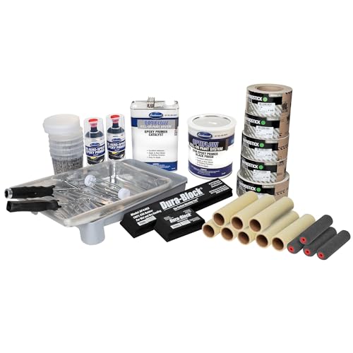 Eastwood Complete OptiFlow Epoxy Primer Kit Automotive Roll-On Paint Black