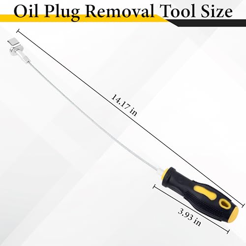 Magnetic Oil Drain Plug Remover Tool, Oil Drain Plug Remover Instrument