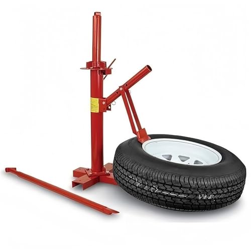 Manual Tire Changer 4"-21", Portable Hand Bead Breaker and Tire Mounting Tool, Heavy-Duty Steel Tire Changing Machine for Car Truck Motorcycle Trailer, Home Garage and Small Auto Shop