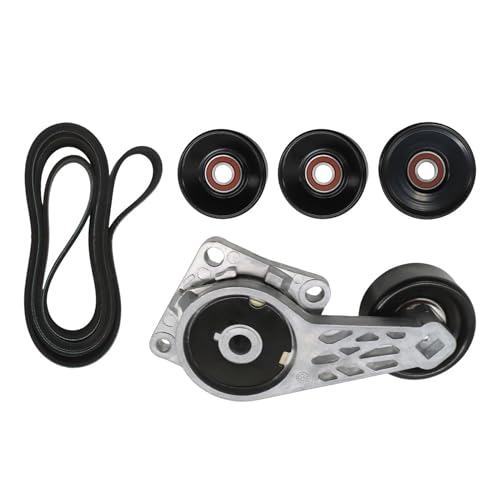 munirater Serpentine Belt Drive Component Kit Replacement for F/150 2005-2006 2009-2010 Replacement for Explorer 2006-2010