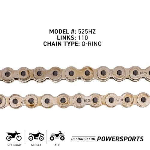 NICHE Drive Sprocket Chain Combo for Yamaha MT-09 FZ09 XSR900 Front 16 Rear 45 Tooth 525HZ Standard 110 Links - size: Standard Chain