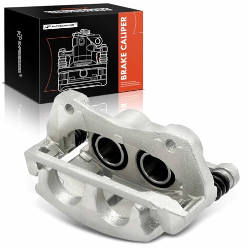 A-Premium Front Right Passenger Disc Brake Caliper with Bracket - style: Front Passenger Side
