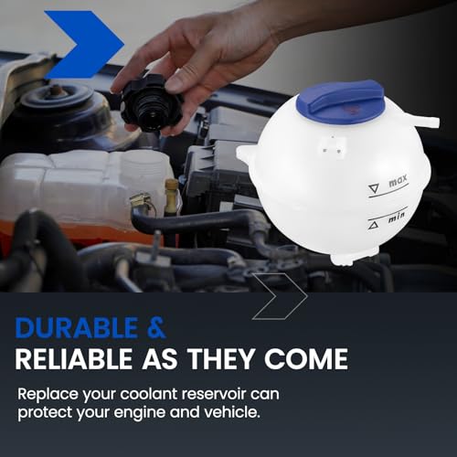 603-559 Coolant Tank for VW Golf/Jetta 90-99 - color: White, size: 603-559