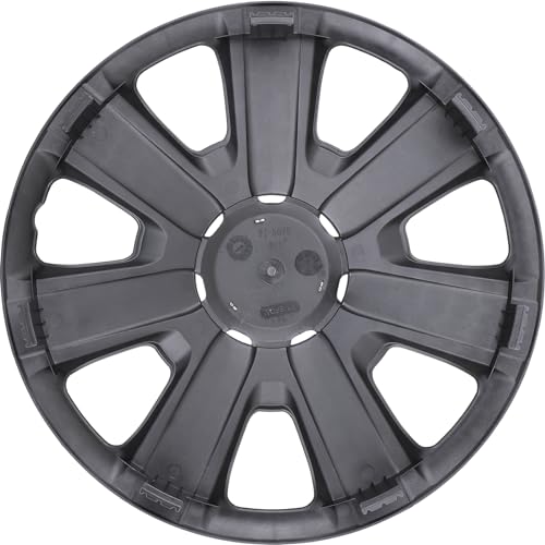 15 Inches Wheel Rim Cover Hubcaps, Hubcap Wheel Cover Replacement - color: 5076-Silver & Black-15