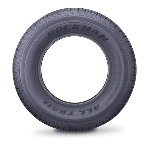 ROCKMAN Heavy Duty Trailer Tire ST205/75R15 10-Ply Load Range E 110M, Set2 - size: ST205/75R15/10PR