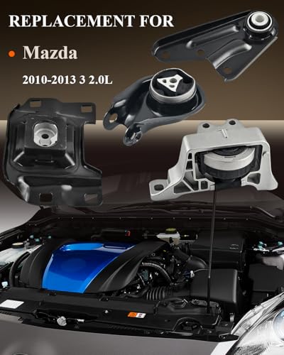 Engine Motor Mount & Trans Mount Fit for Mazda 3 2011 2012 2013 L4 2.0L