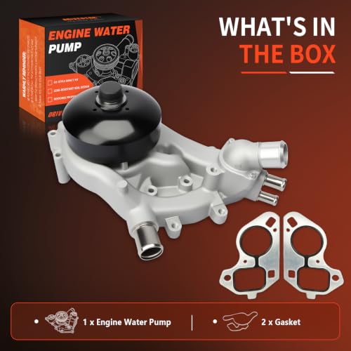 AW6009 Engine Water Pump Kit for Chevy Silverado GMC Sierra - size: 07-14 Silverado/Sierra