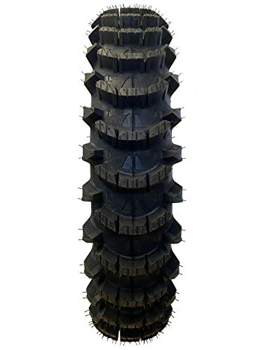 Scoop36 Sand Mud Dirt Bike Tire with 2.5mm HD Inner Tube - size: 120/90-19