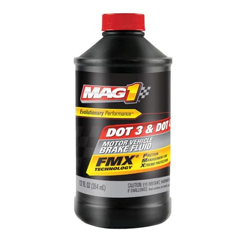 MAG 1 DOT 3 & DOT 4 Brake Fluid | 12 oz